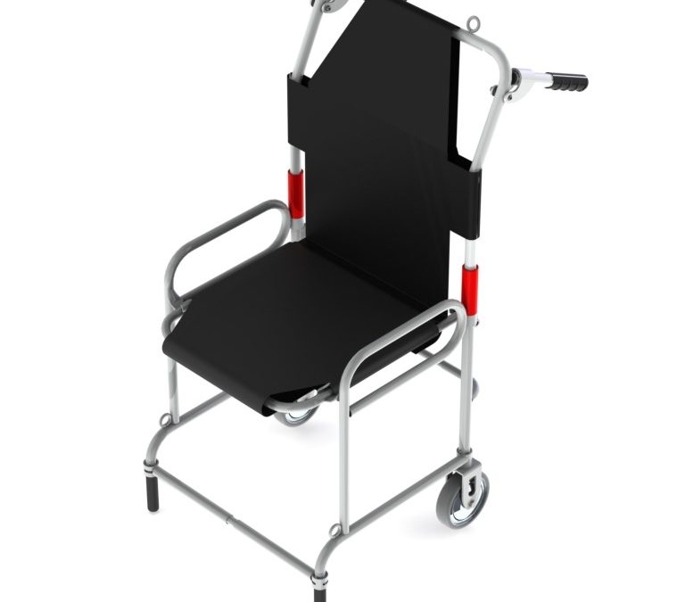 PS-120/3 | Silla de evacuación plegado francés