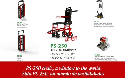 La silla para emergencias más versátil de Promeba, conoce la silla PS-250