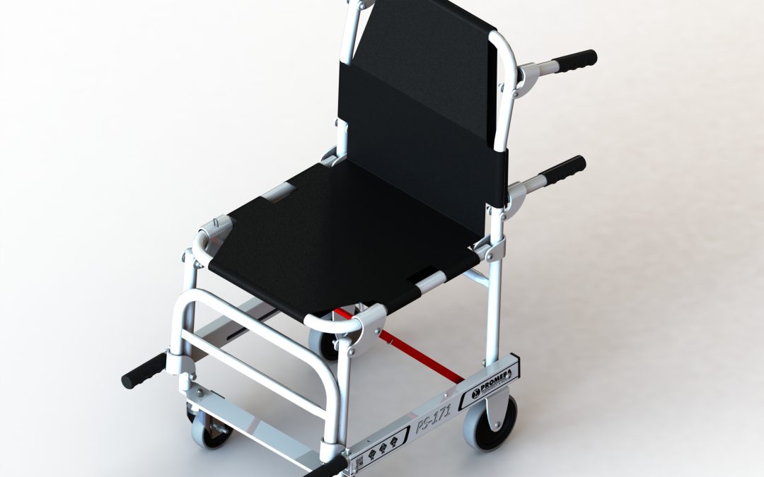 PS-172 | Evacuation and transport chair aluminium