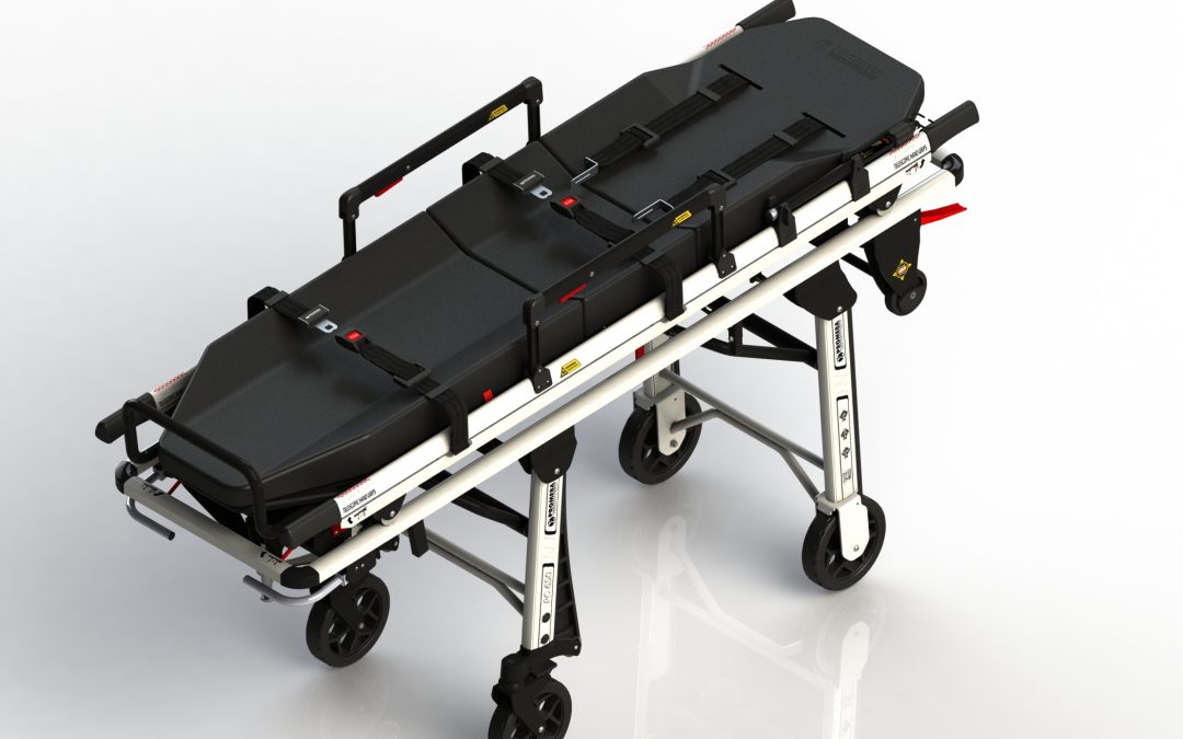 PC-675/W | Trolley stretcher PC-675 (white)