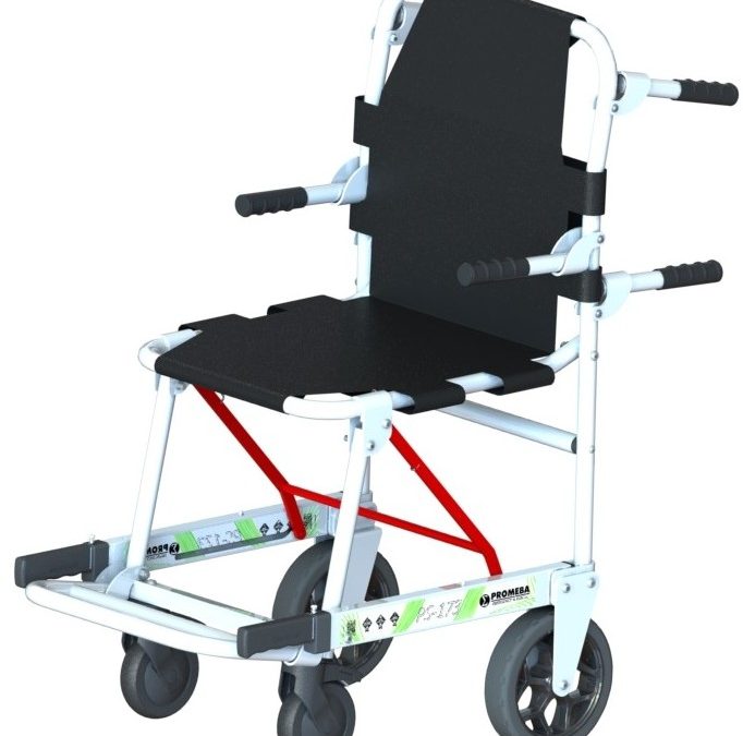 PS-173 : Evacuation and transport chair in aluminum